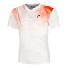 Topspin T-shirt Hommes-Blanc,Rouge