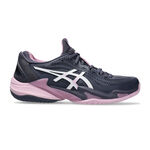 Chaussures de tennis ASICS ASICS Court FF 3 Chaussures Toutes Surfaces Femmes-Bleu Fonc&eacute;,Blanc