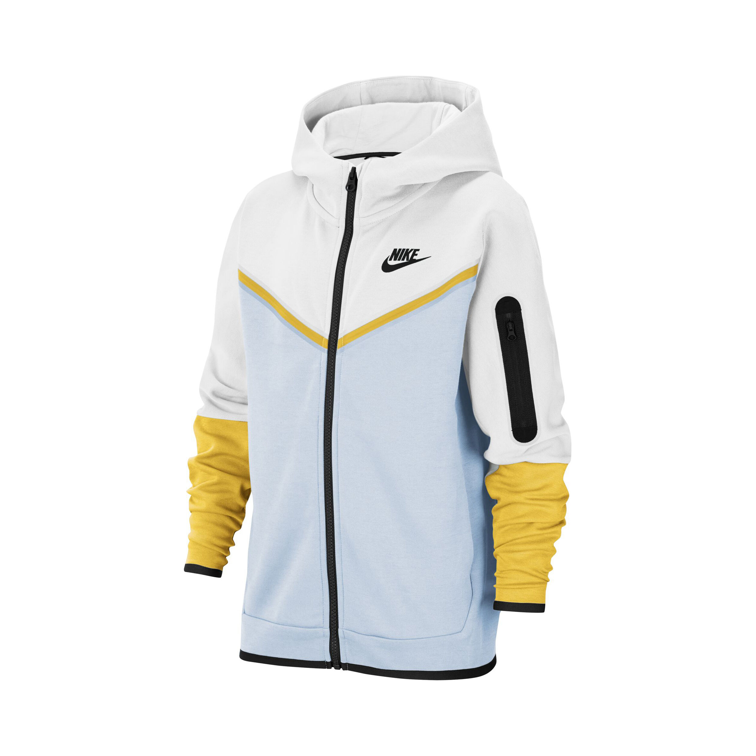 Buy Nike Sportswear Tech Fleece Gilet En Coton Garcons Blanc Bleu online Tennis Point CH