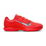 Chaussures de tennis Nike Nike Vapor 12 Chaussures Toutes Surfaces Femmes-Rouge Fluo,Argent