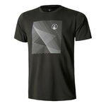 Vêtements Quiet Please Quiet Please Square Lines T-shirt Hommes - anthracite, 