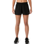 Vêtements ASICS ASICS Core Split Short De Running Femmes-Noir