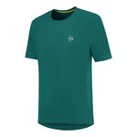 V&ecirc;tements Dunlop Dunlop Club Crew T-shirt Hommes-Vert Fonc&eacute;