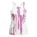 V&ecirc;tements adidas adidas New York Y D&eacute;bardeur Tank Top Femmes-Blanc,Violet