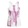 New York Y D&eacute;bardeur Tank Top Femmes-Blanc,Violet