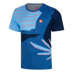 V&ecirc;tements de tennis BIDI BADU BIDI BADU Hey Laguna T-shirt Hommes-bleu, corail