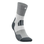 Vêtements de running Bauerfeind Bauerfeind Trail Run Mid Cut Chaussettes De Running Femmes-Gris