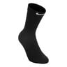 Fast Midweight Crew Chaussettes de running Unisex - noir, gris