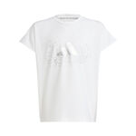 Vêtements adidas adidas Winter T-shirt Enfants-Blanc,Argent