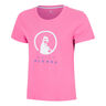 Trainings T-shirt Femmes - pink, blanc