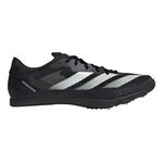 Chaussures de running adidas adidas Distancestar Spikes Unisex-noir, blanc