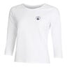 Mixed Haut Manches Longues Femmes-Blanc