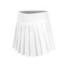 Create Love Pleated Jupe Femmes-Blanc,Bleu Petrol