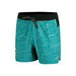 V&ecirc;tements ASICS ASICS Fujitrail AOP 5in Short De Running Hommes-Turquoise