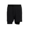 D4T 2In5 Shorts Hommes-noir