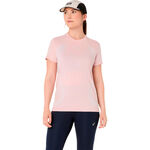 Vêtements ASICS ASICS Road Seamless Maillot de course Femmes-rosé, pink