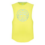 V&ecirc;tements BIDI BADU BIDI BADU Deltoideus Move D&eacute;bardeur Tank Top Hommes-Jaunes Fluo