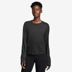 V&ecirc;tements de tennis Nike Nike One Classic Dri-Fit Haut Manches Longues Femmes-Noir