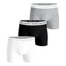 Cotton Stretch Caleçon Pack de 3 Hommes - noir, multicouleur