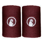 V&ecirc;tements de tennis Quiet Please Quiet Please Long Poignet Pack De 2 Unit&eacute;s-Rouge Vin
