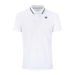 V&ecirc;tements de tennis Tecnifibre Tecnifibre TEAM TECH POLO WHITE Polo Hommes-blanc