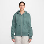 Vêtements Nike Nike Phoenix Fleece Full-Zip Gilet En Coton Femmes-Sauge