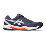 Chaussures de tennis ASICS ASICS Gel-Dedicate 8 Chaussure terre battue Hommes - bleu fonc&eacute;, orange