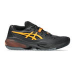 Chaussures de tennis ASICS ASICS Gel-Resolution X Chaussures toutes surfaces Hommes-noir, orange fluo