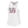 New York 2024 Chill D&eacute;bardeur Tank Top Femmes-Blanc