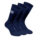 Vêtements BIDI BADU BIDI BADU Don Carlito Crew Move Chaussettes De Tennis Pack De 3-Bleu Foncé,Blanc