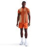 Court Victory Dri-Fit 7in Shorts Hommes - orange, blanc