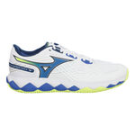 Chaussures de tennis Mizuno Mizuno Wave Enforce Tour 2 Chaussure terre battue Hommes - blanc, bleu