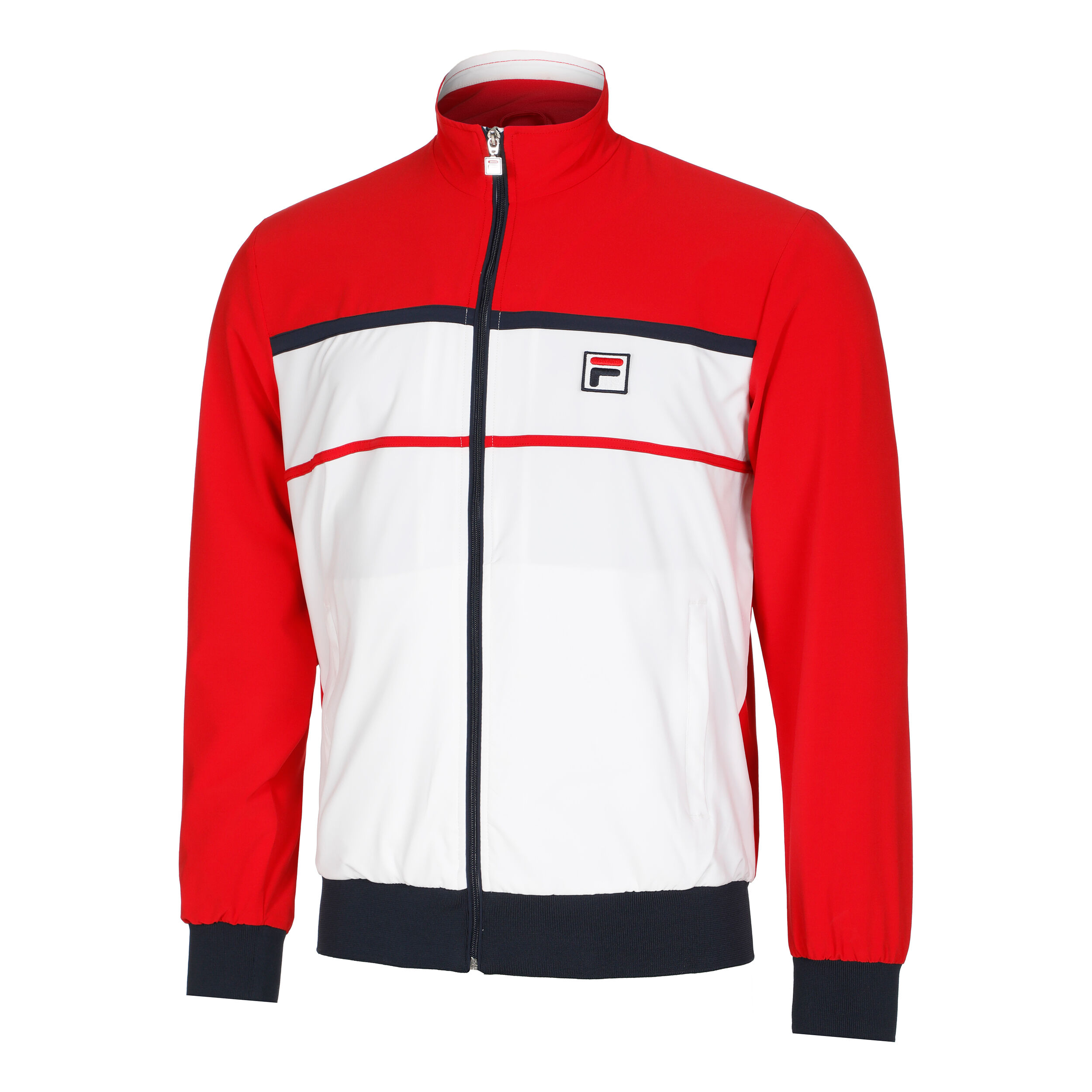Survetement fila bleu blanc rouge top