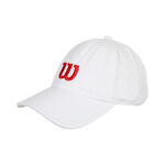Vêtements Wilson Wilson Active Perforated Casquette-Blanc,Rouge