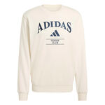 V&ecirc;tements de tennis adidas adidas Heritage Graphic Tee Sweat-shirt - blanc, bleu fonc&eacute;