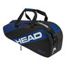 Team Racquet Bag M Housse De Raquette Lot De 6-Noir,Bleu
