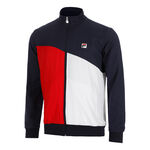 Vêtements Fila Fila Marcus Veste De Survêtement Hommes-Bleu Foncé,Rouge