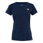 V&ecirc;tements Tecnifibre Tecnifibre Graphic T-shirt Femmes-Bleu Fonc&eacute;