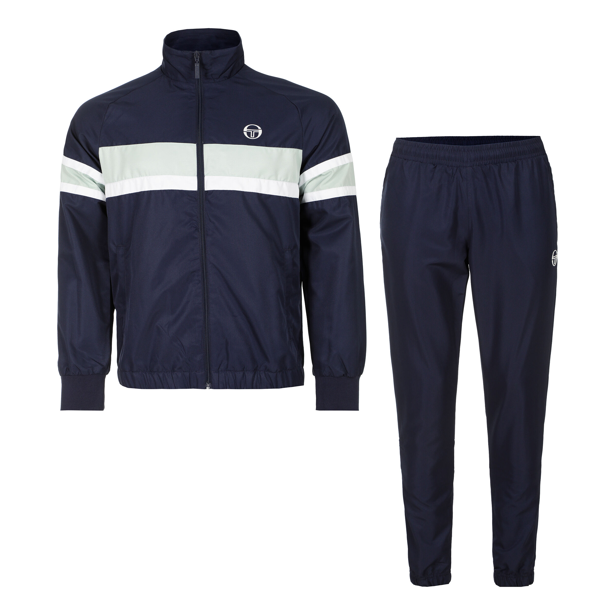 Buy Sergio Tacchini Board Survetement Hommes Bleu Fonce Blanc online Tennis Point CH