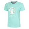 Wild Sketchy T-shirt Femmes-Turquoise,Multicouleur