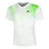 Topspin T-shirt Hommes-Blanc,Vert