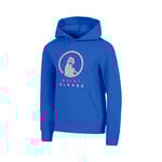 V&ecirc;tements de tennis Quiet Please Quiet Please Crushaseline Logo Sweat &agrave; capuche Filles-bleu, pink