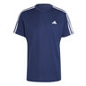 Training Essential Base 3 Stripes T-shirt Hommes-Bleu Foncé,Blanc