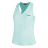 Janet D&eacute;bardeur tank top Femmes-mint