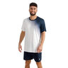 Crew 2.0 T-shirt Hommes-bleu fonc&eacute;, blanc