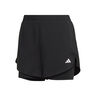 MIN 2in1 Shorts Femmes - noir, 