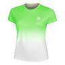 Crew Gradiant T-shirt Femmes-Vert Fluo,Blanc