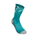 V&ecirc;tements ASICS ASICS Performance Run Crew Chaussettes De Running-Turquoise,Multicouleur