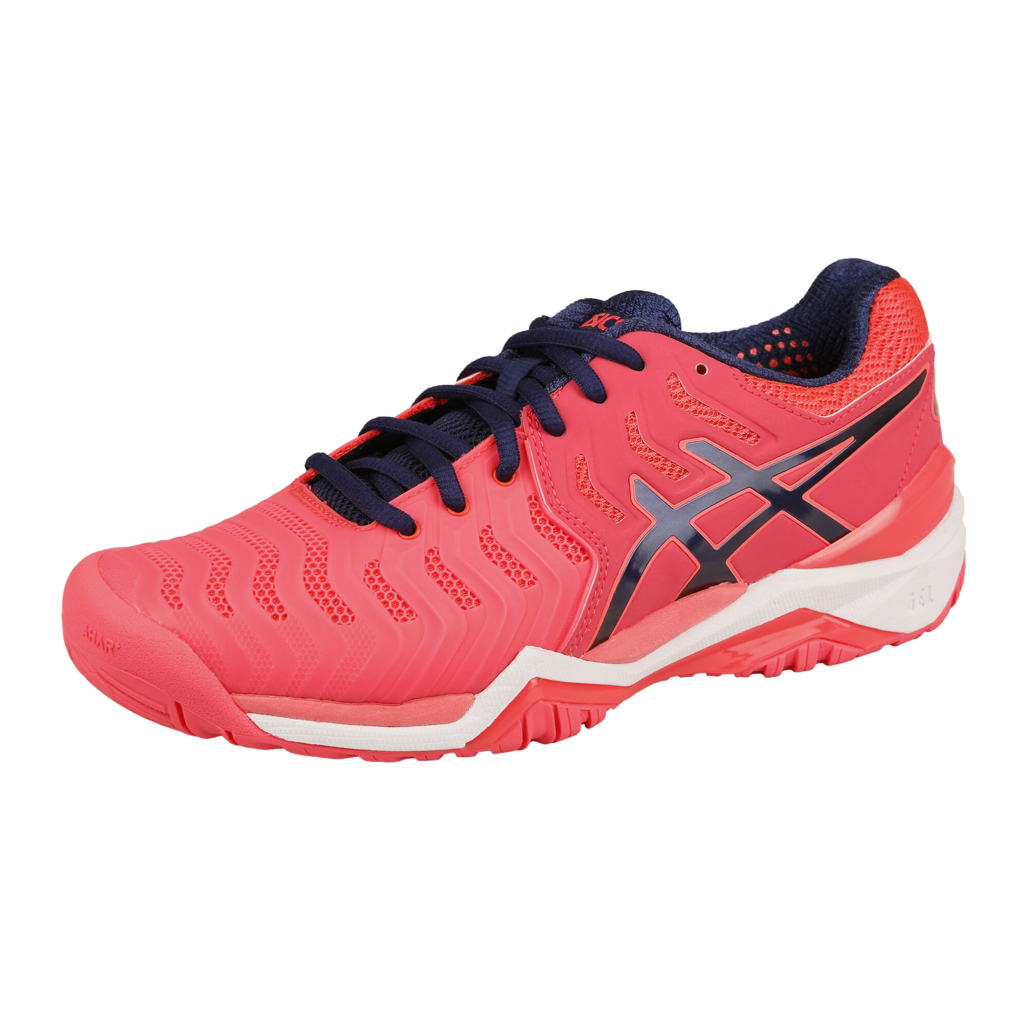 asics rose et bleu