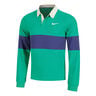 Court Dri-Fit Advantage Slam Haut manches longues Hommes - vert, bleu